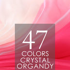 The image is a collage of various pink and red fabric swatches, with the number "47" prominently displayed in the center.