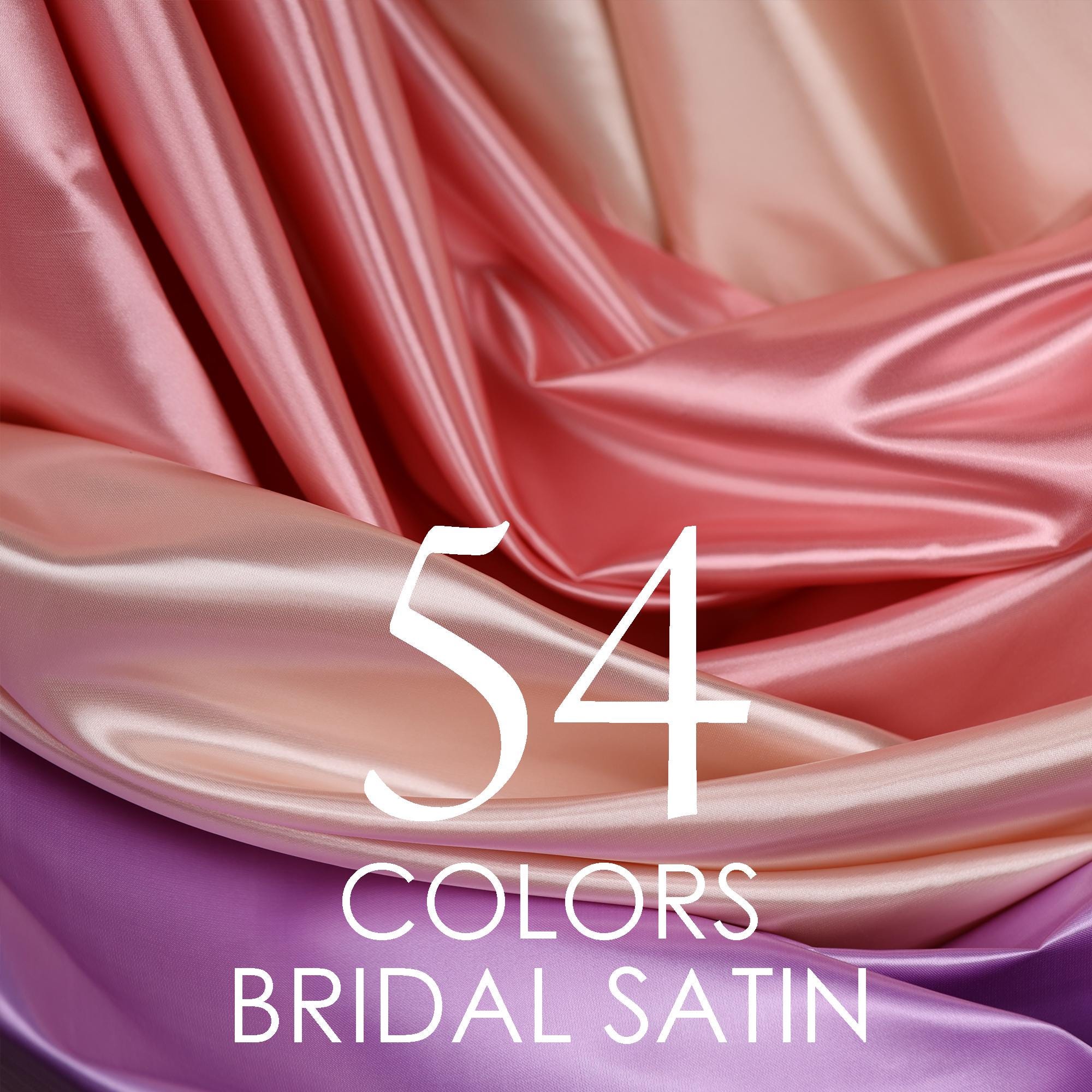 a number of different colors of satin