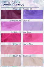 a set of four different shades of pink, purple, and blue