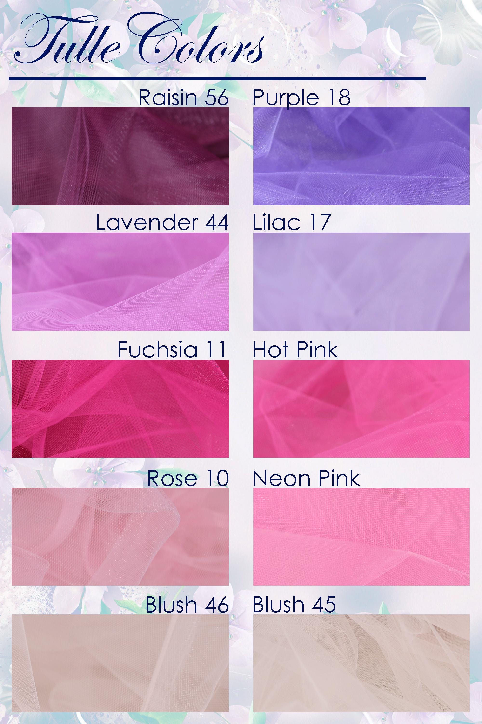 a set of four different shades of pink, purple, and blue