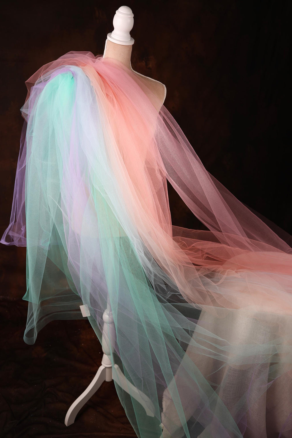 a dress on a mannequin on a table