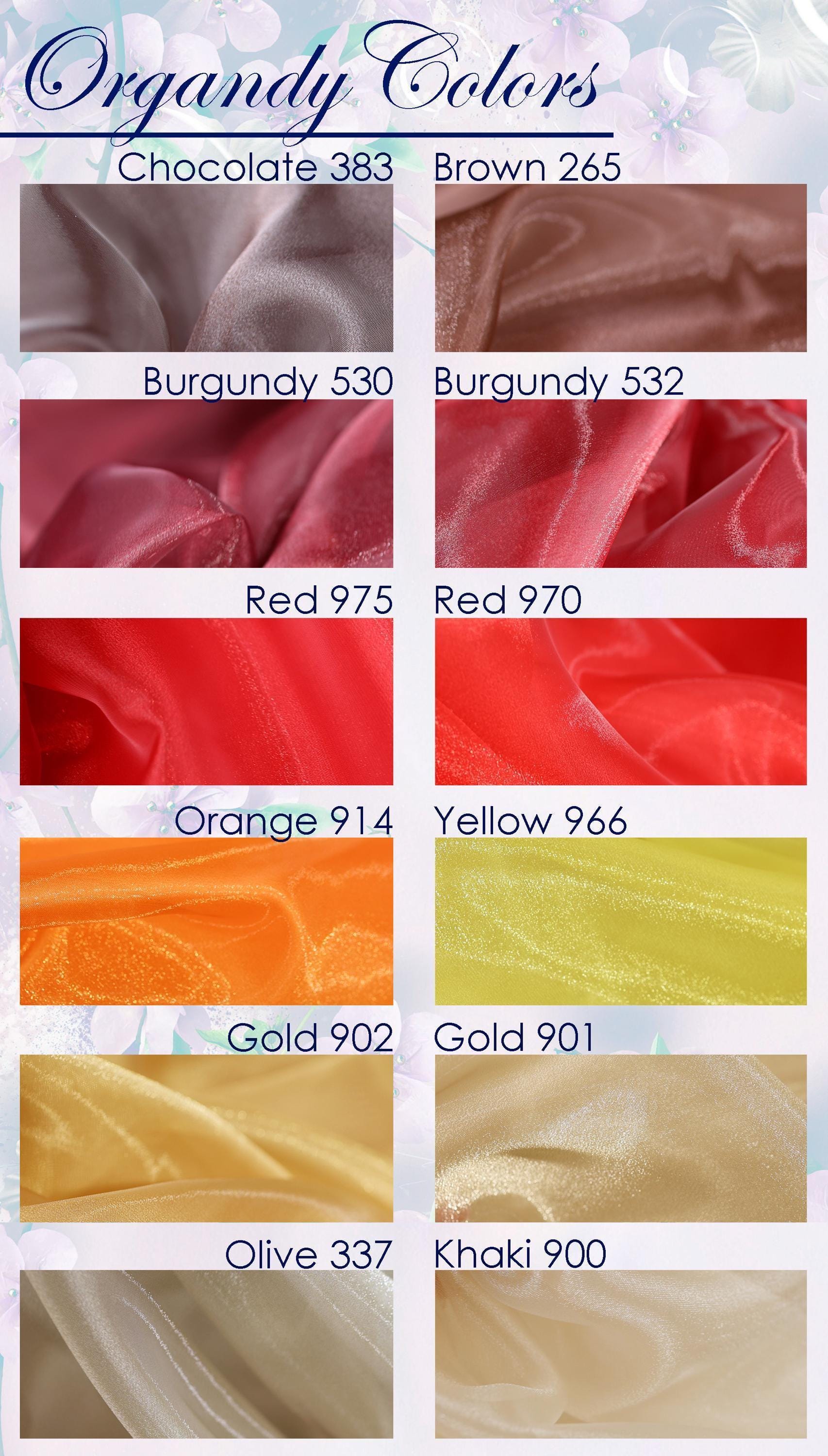 a bunch of different colors of fabric