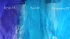 Glitter Tulle Fabric Swatches: 20 Colors, Sparkle Mesh, Semi-Soft Fabric Color Preview