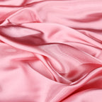 Peach Satin Charmeuse Fabric by the Yard, Silky Charmeuse for Dresses, Lingerie and Bridal Fashion
