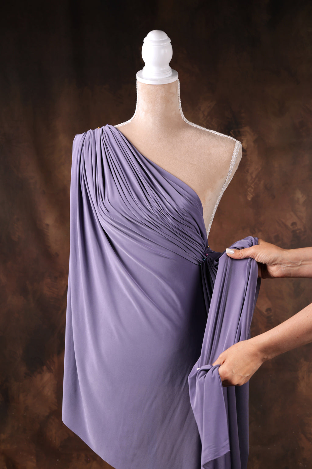 Lavender Venechia Stretch Knit – Smooth Matte Fabric 201 gsm by the Yard
