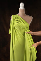 Olive & Sage Venechia Stretch Fabric – Matte 4-Way Knit 201 gsm Yardage