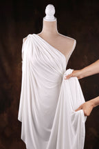 Classic Neutral Venechia Fabric – Matte 4-Way Stretch Knit Yardage