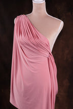 Soft Pink Venechia Stretch Fabric – 4-Way Matte Knit 201 gsm by the Yard