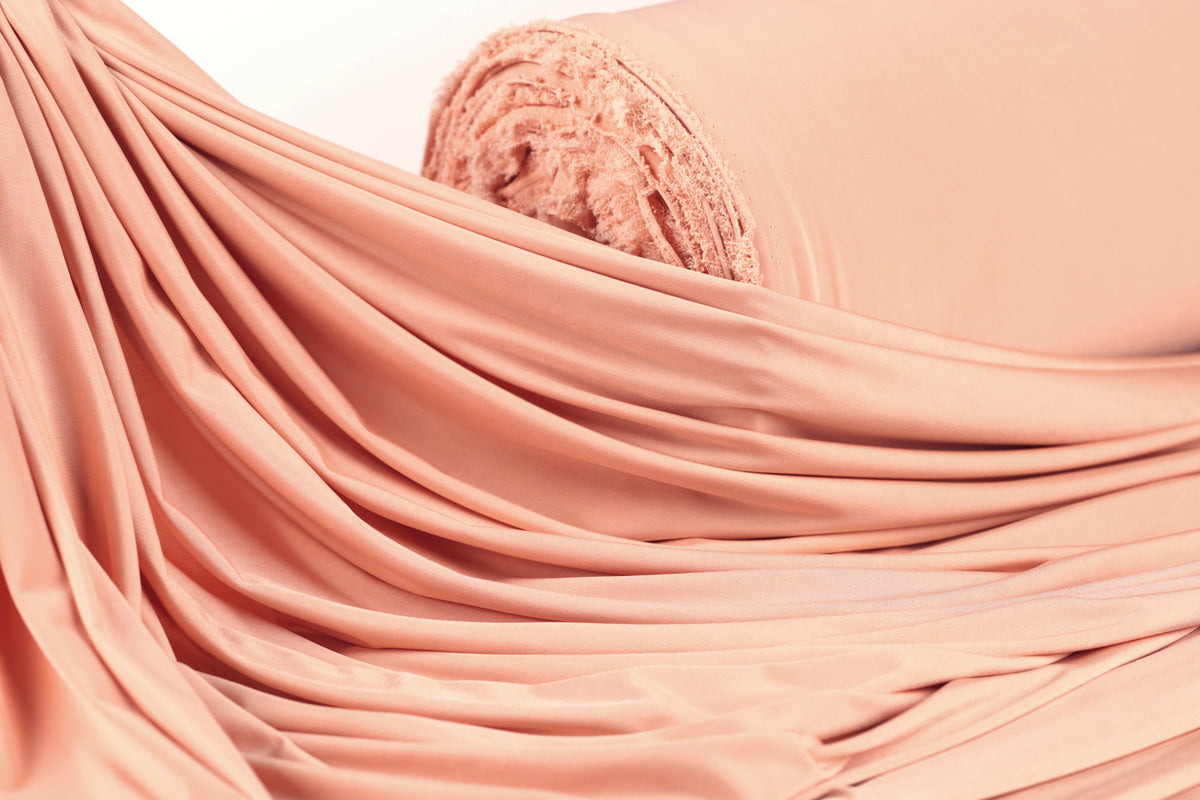 Golden Orange Venechia Stretch Fabric – Matte 4-Way Knit 201 gsm Yardage