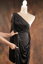Classic Neutral Venechia Fabric – Matte 4-Way Stretch Knit Yardage