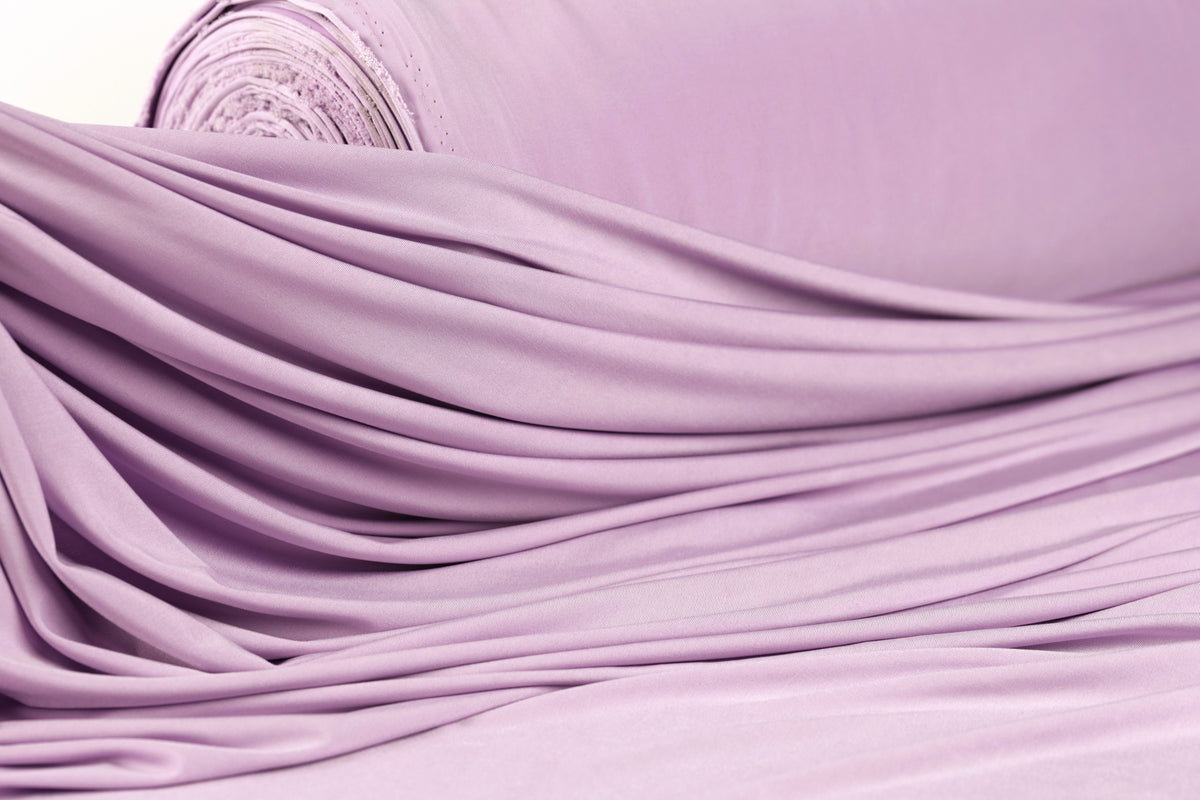 Lavender Venechia Stretch Knit – Smooth Matte Fabric 201 gsm by the Yard