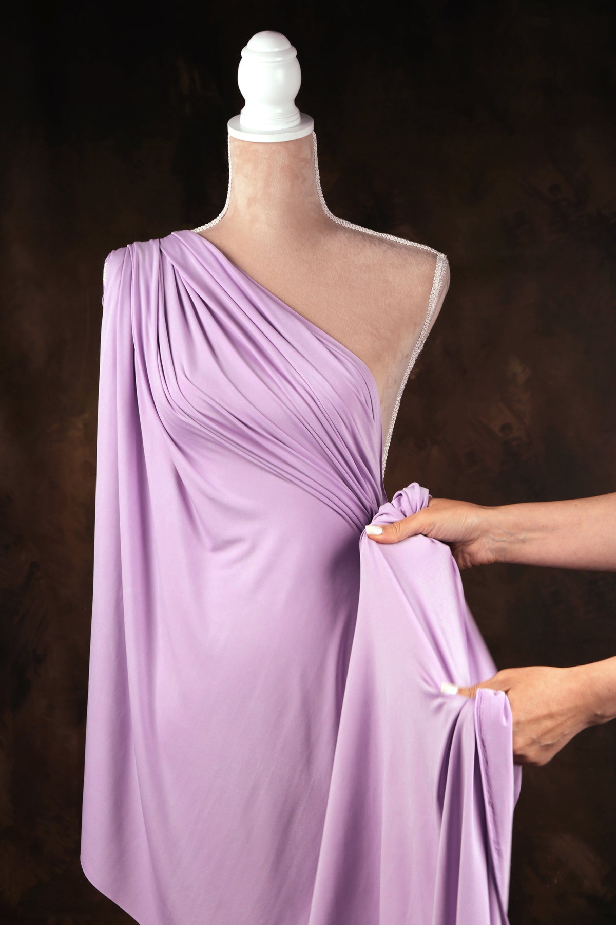 Lavender Venechia Stretch Knit – Smooth Matte Fabric 201 gsm by the Yard