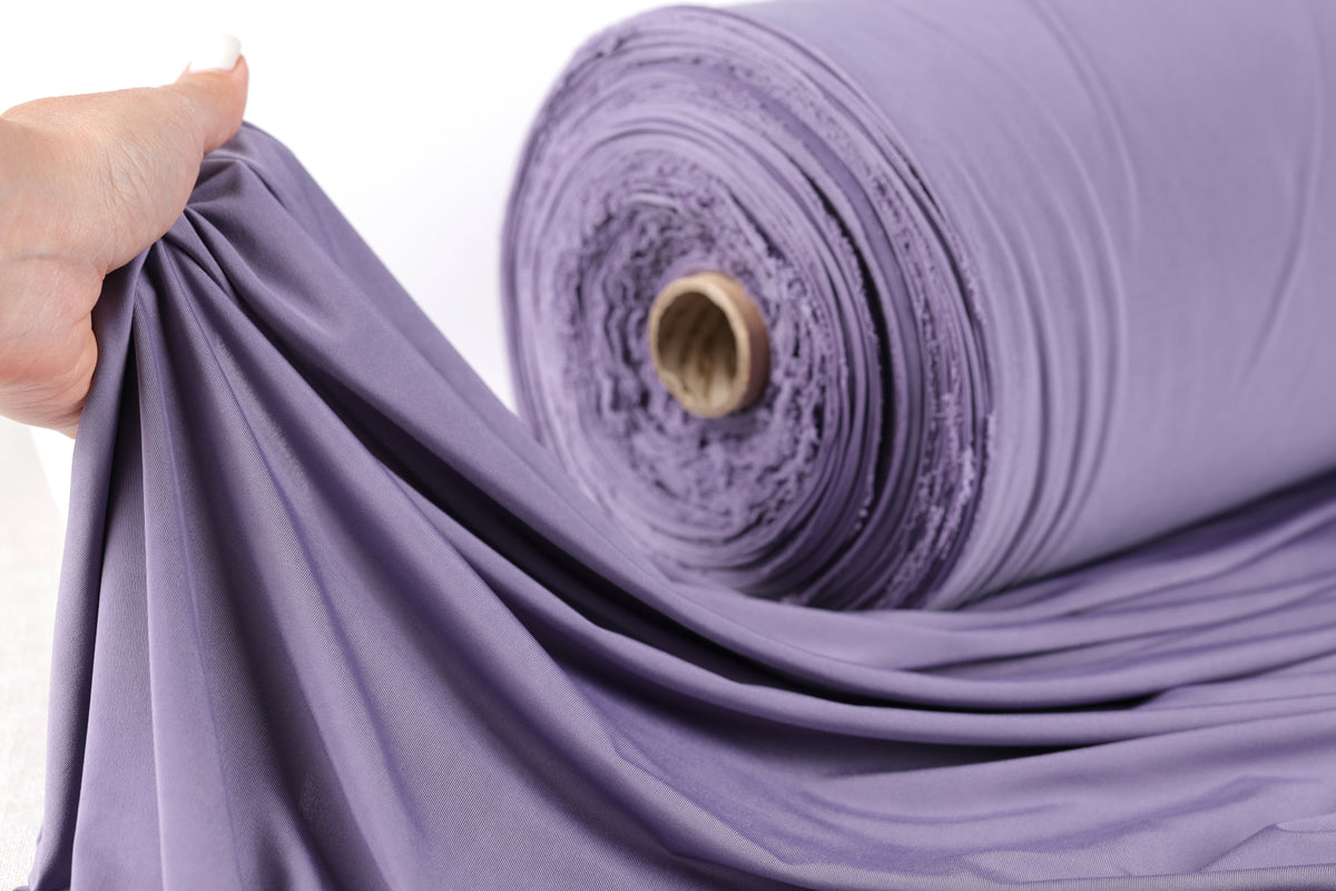Lavender Venechia Stretch Knit – Smooth Matte Fabric 201 gsm by the Yard