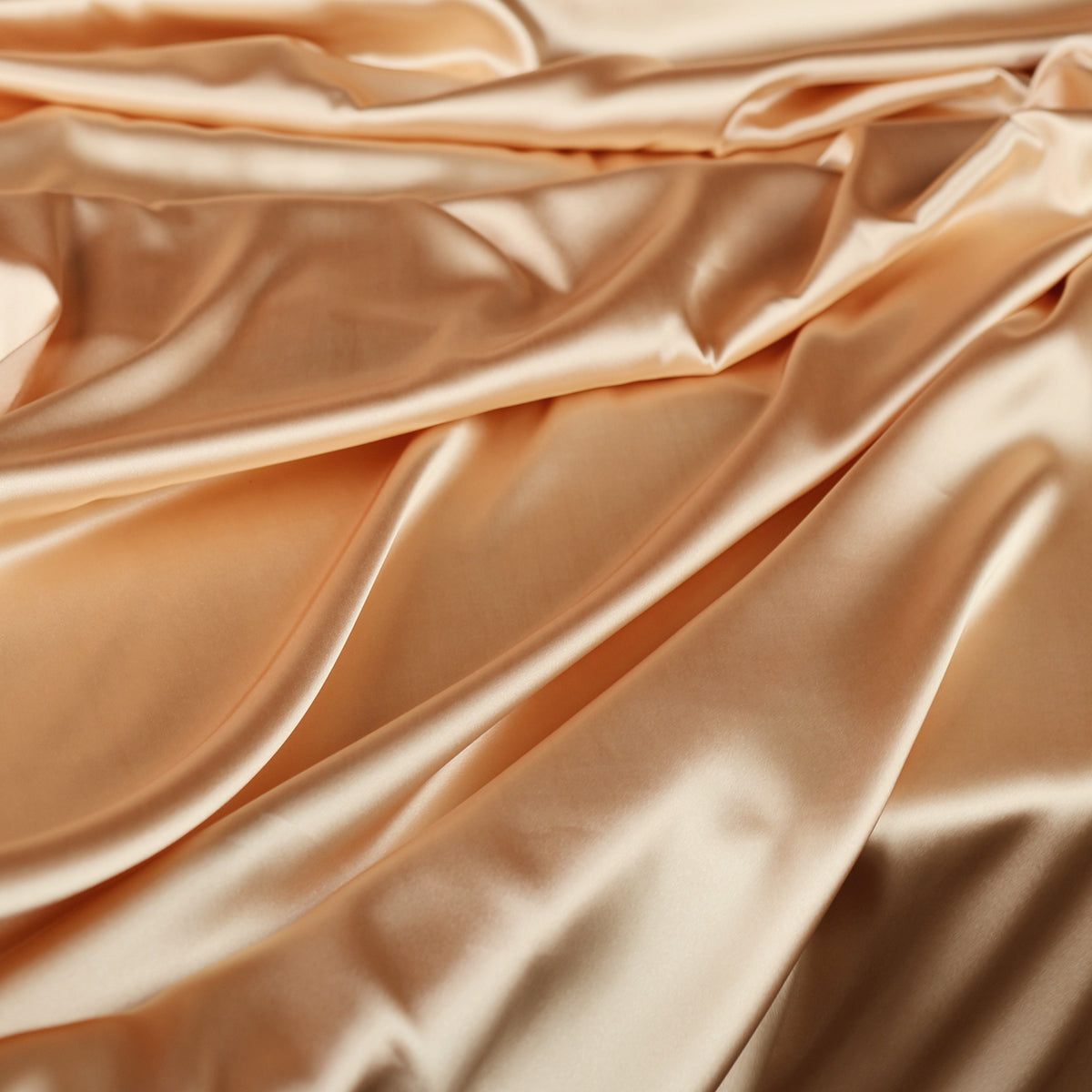 Charmeuse Satin Fabric by the Yard, Silky Polyester for Bridal, Prom and Costume Sewing