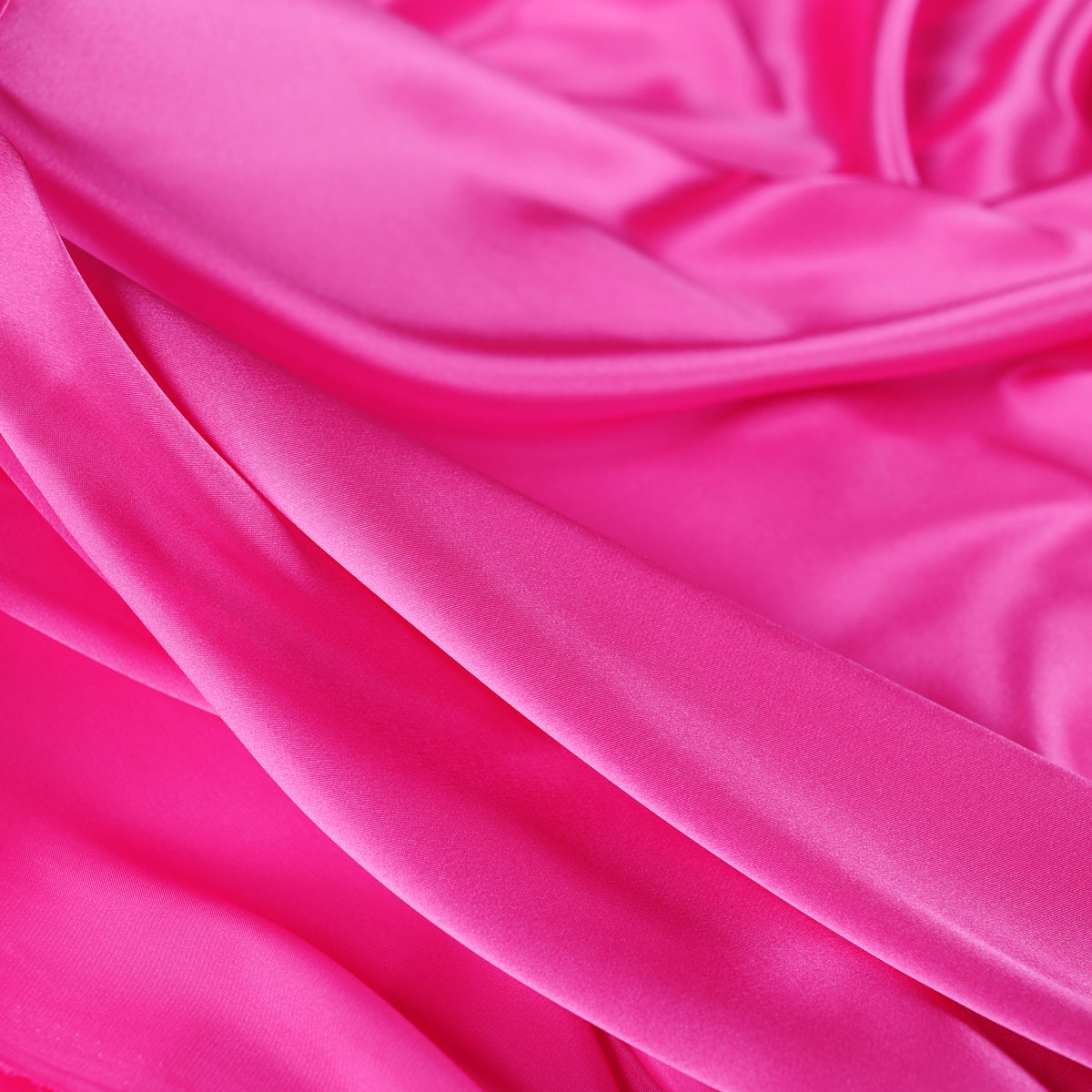Charmeuse Satin Fabric by the Yard, Silky Polyester for Bridal, Prom and Costume Sewing