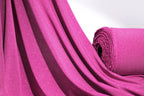 Purple-Fuchsia Glitter Knit Fabric, 4-Way Stretch Dancewear Costume Fashion