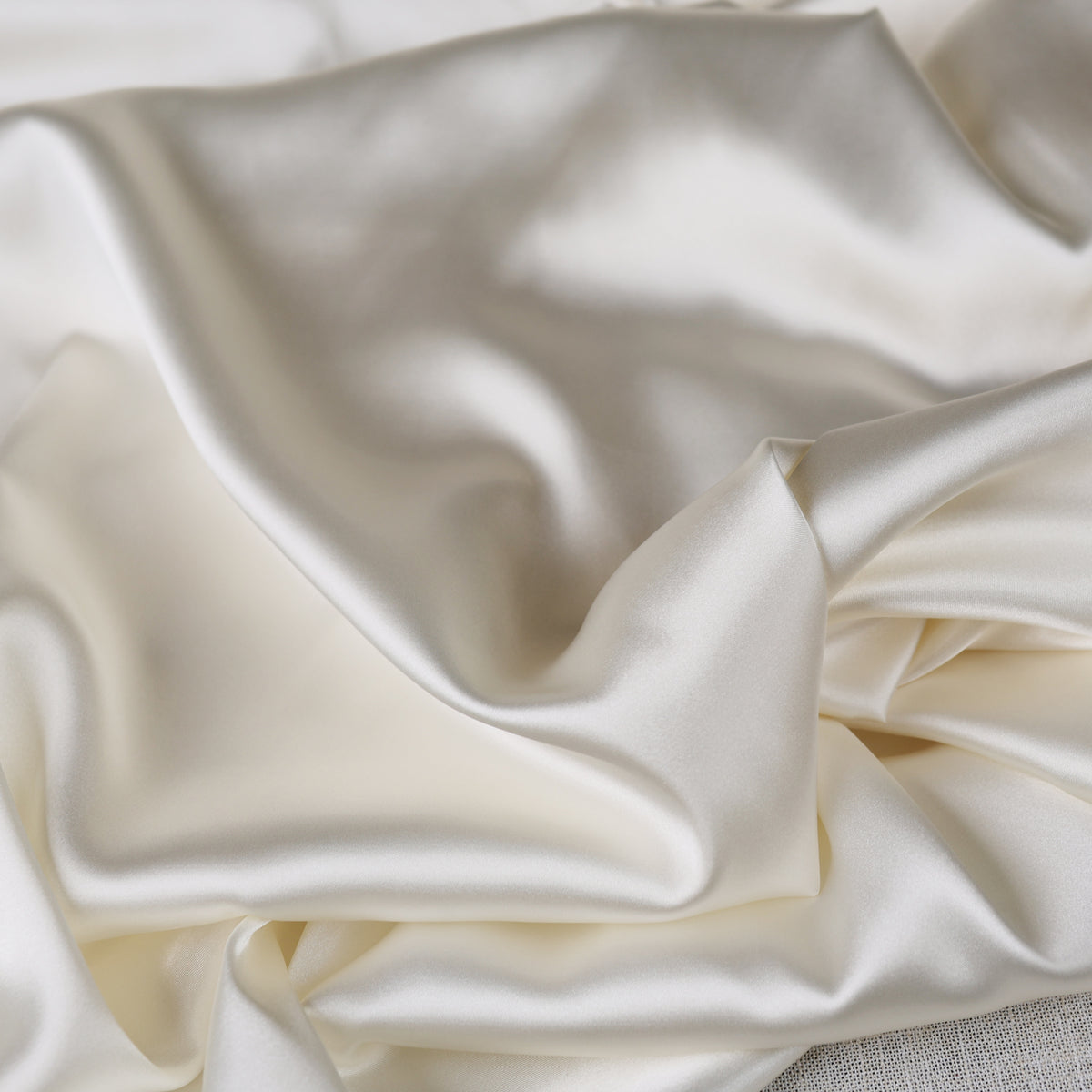Charmeuse Satin Fabric by the Yard, Silky Polyester for Bridal, Prom and Costume Sewing