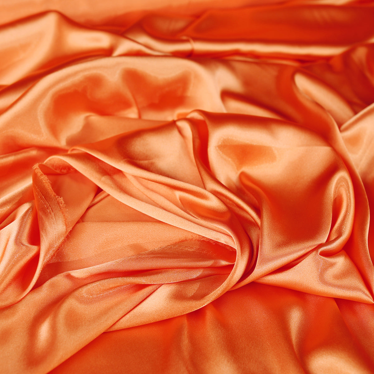 Charmeuse Satin Fabric by the Yard, Silky Polyester for Bridal, Prom and Costume Sewing