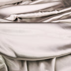 Taupe Satin Charmeuse Fabric by Yard, Silky Polyester for Dresses, Home Decor