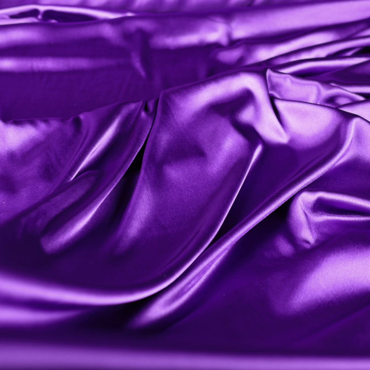 Charmeuse Satin Fabric by the Yard, Silky Polyester for Bridal, Prom and Costume Sewing