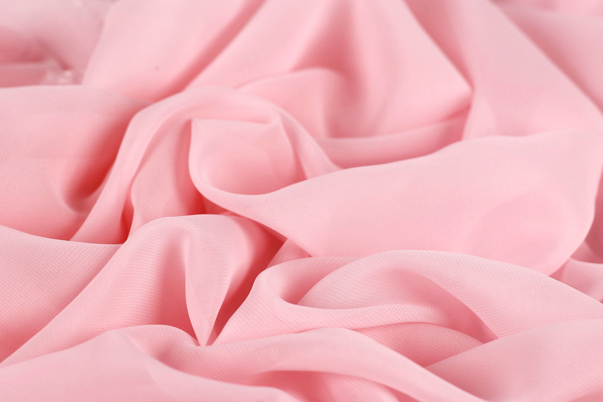 Chiffon Backdrop, Wedding Arch, Dusty, Light & Navy Blues Ceremony Draping | Polyester | 60 Inch Wide Panel, Sheer Matte Finish