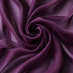 Chiffon Backdrop, Wedding Arch, Dusty, Light & Navy Blues Ceremony Draping | Polyester | 60 Inch Wide Panel, Sheer Matte Finish