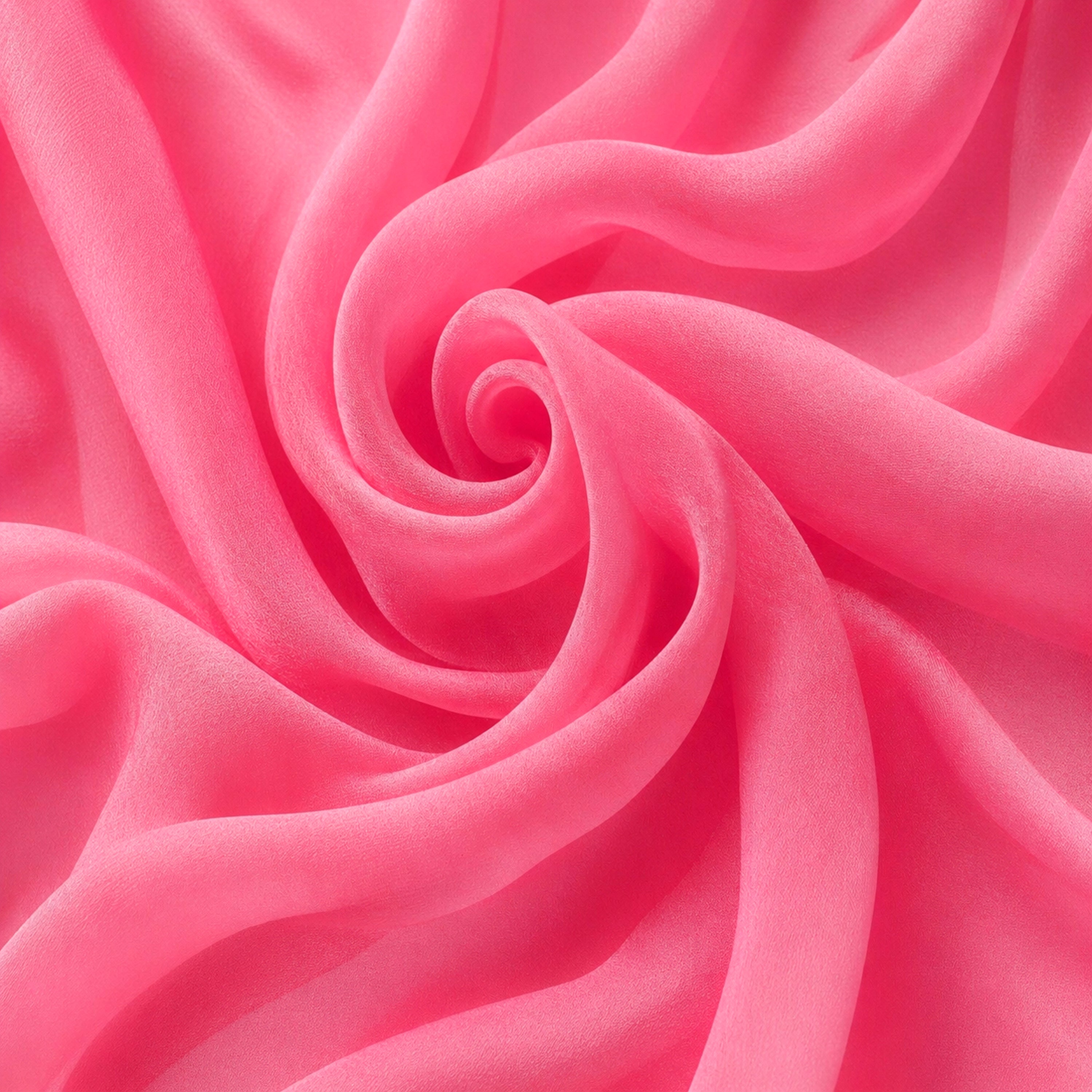Pink Chiffon Fabric – Sheer Material for Dresses & Decor