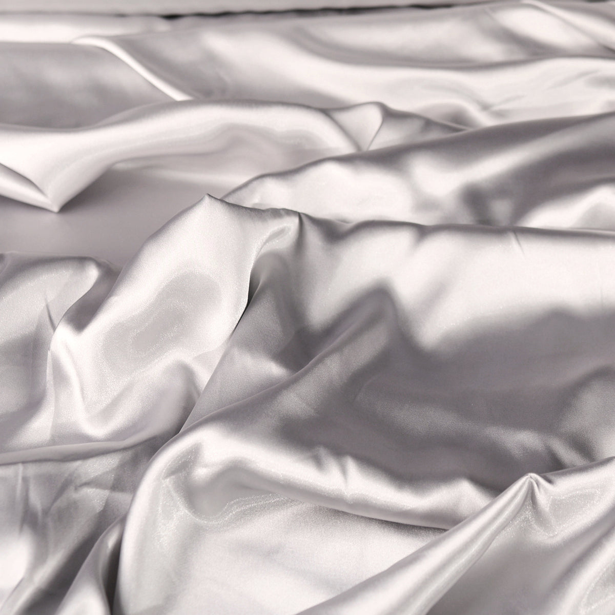 Charmeuse Satin Fabric by the Yard, Silky Polyester for Bridal, Prom and Costume Sewing