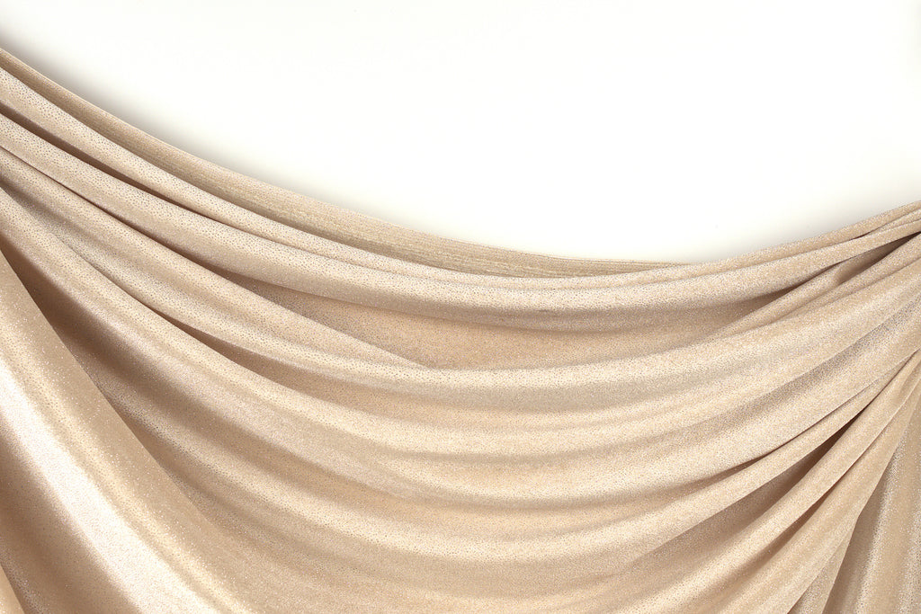 Glitter Velvet Stretch Fabric by Yard, 4-Way Stretch for Dance Costumes Eveningwear