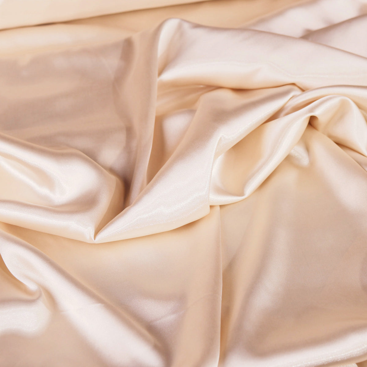 Charmeuse Satin Fabric by the Yard, Silky Polyester for Bridal, Prom and Costume Sewing