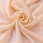 Chiffon Backdrop, Wedding Arch, Dusty, Light & Navy Blues Ceremony Draping | Polyester | 60 Inch Wide Panel, Sheer Matte Finish
