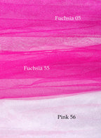 Glitter Tulle Fabric Swatchbook: 20 Colors, Sparkle Mesh, Semi-Soft Fabric Color Preview