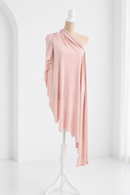 Beige-Nude Glitter Knit Fabric, 4-Way Stretch Dancewear Costume Fashion