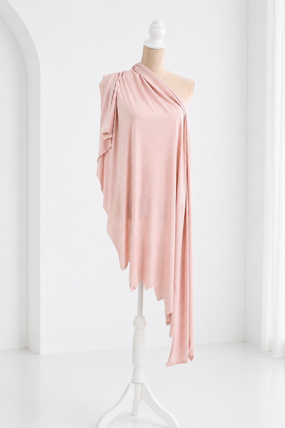 Beige-Nude Glitter Knit Fabric, 4-Way Stretch Dancewear Costume Fashion
