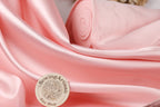 Dusty Rose Mikado Satin Fabric | 58/60" Polyester, Couture Sewing