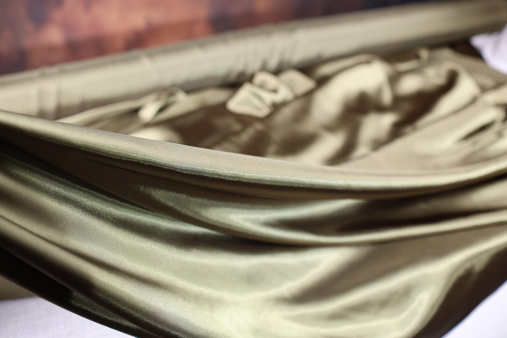 a close up of a blanket in a suitcase