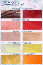 a bunch of different colors of fabric