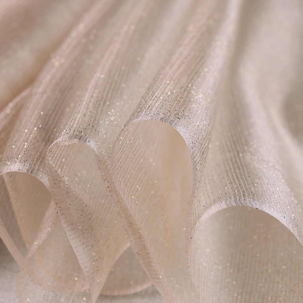 Glitter Tulle Fabric: 20 Colors Sparkle Mesh, Semi-Soft - by the Yard