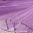 Purple Glitter Tulle Fabric – Shimmer Mesh
