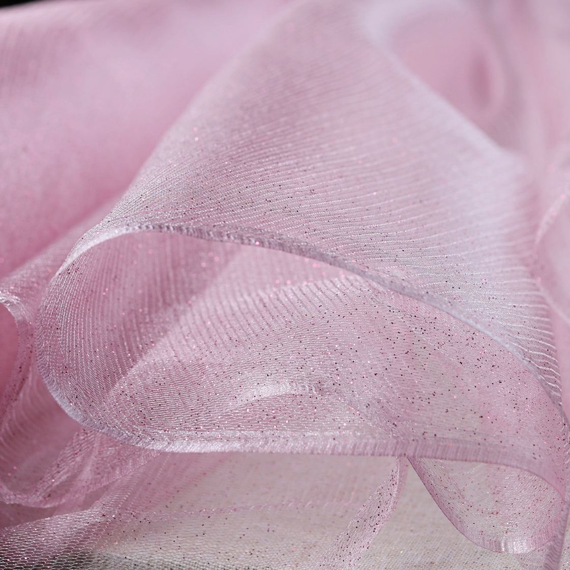 Glitter Tulle Fabric: 20 Colors Sparkle Mesh, Semi-Soft - by the Yard
