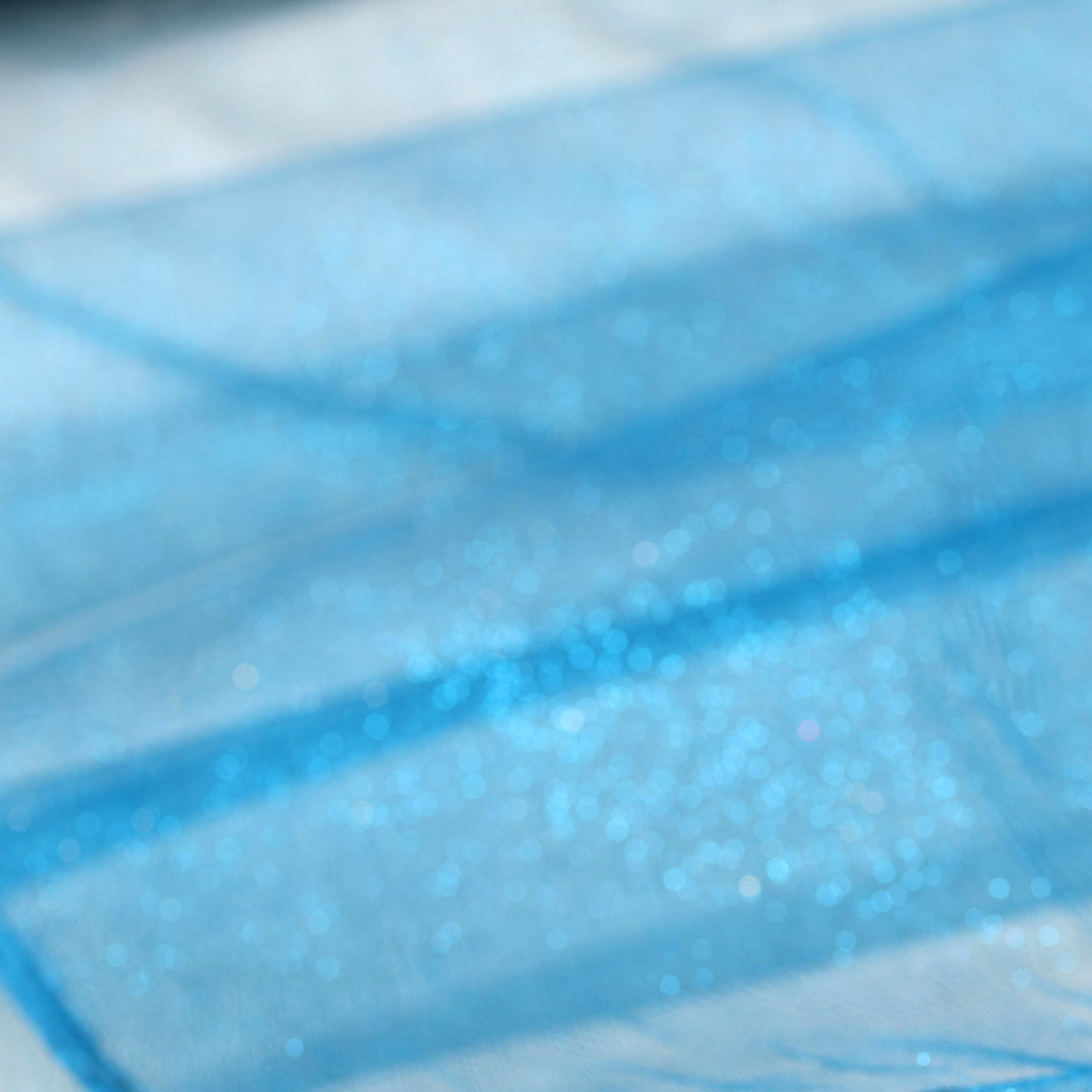 Glitter Tulle Fabric: 20 Colors Sparkle Mesh, Semi-Soft - by the Yard