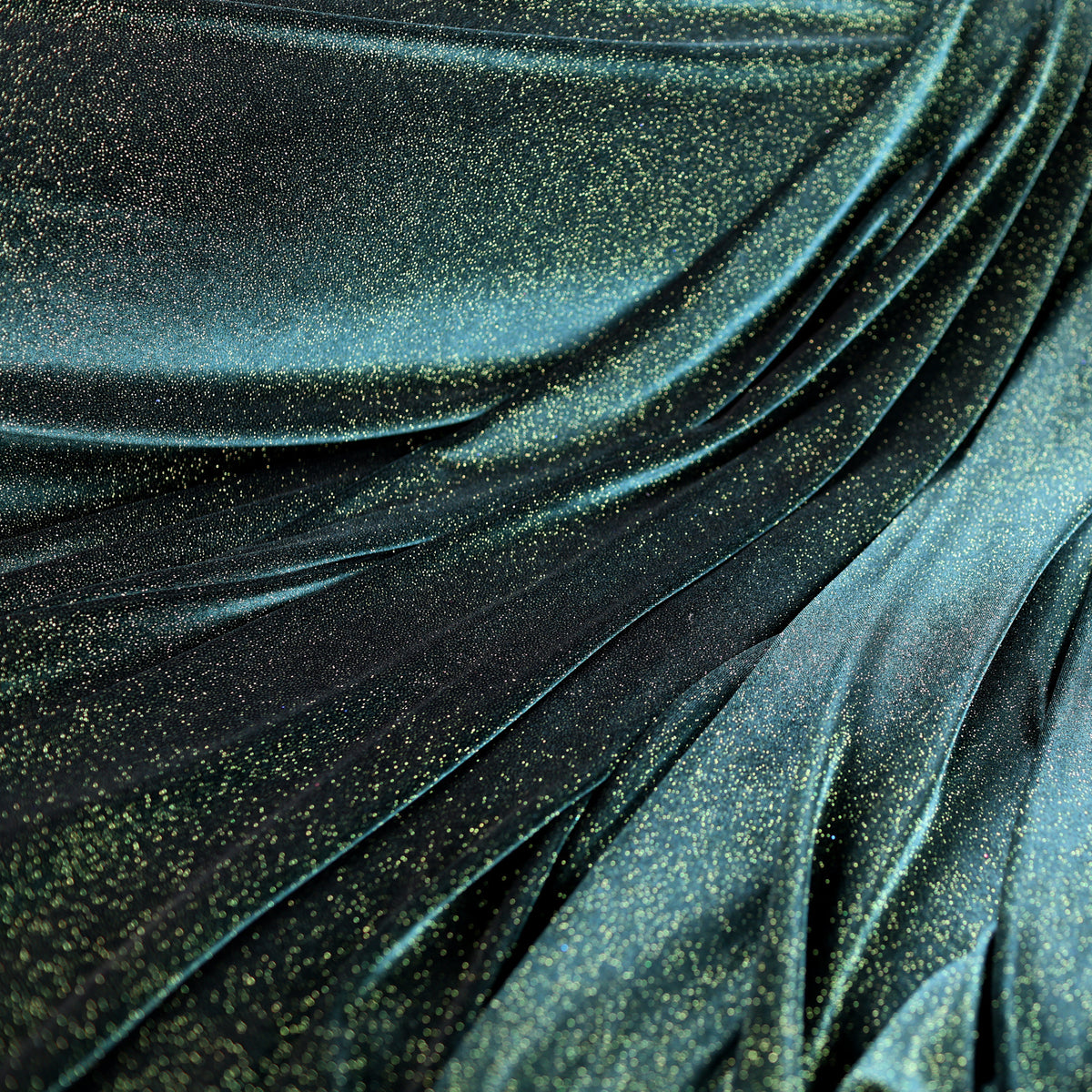 Black Glitter Velvet Fabric by the Yard, Stretch Velvet for Costumes, Eveningwear and Stage Apparel