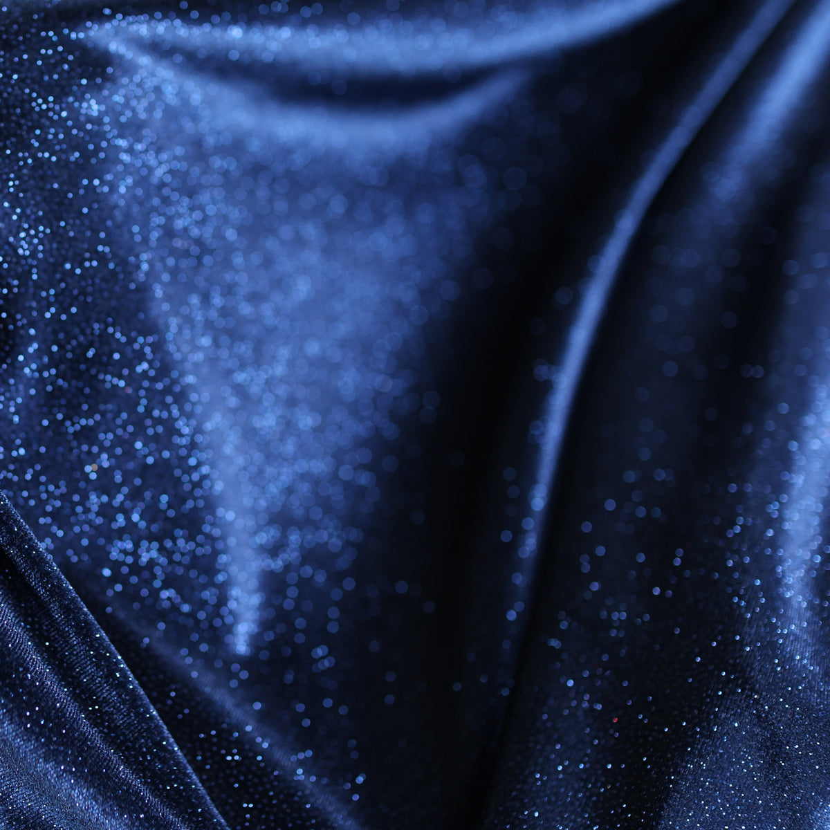 Black Glitter Velvet Fabric by the Yard, Stretch Velvet for Costumes, Eveningwear and Stage Apparel