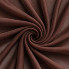 Brown Chiffon Fabric – Sheer Flowing Material for Dresses, Costumes & Decor