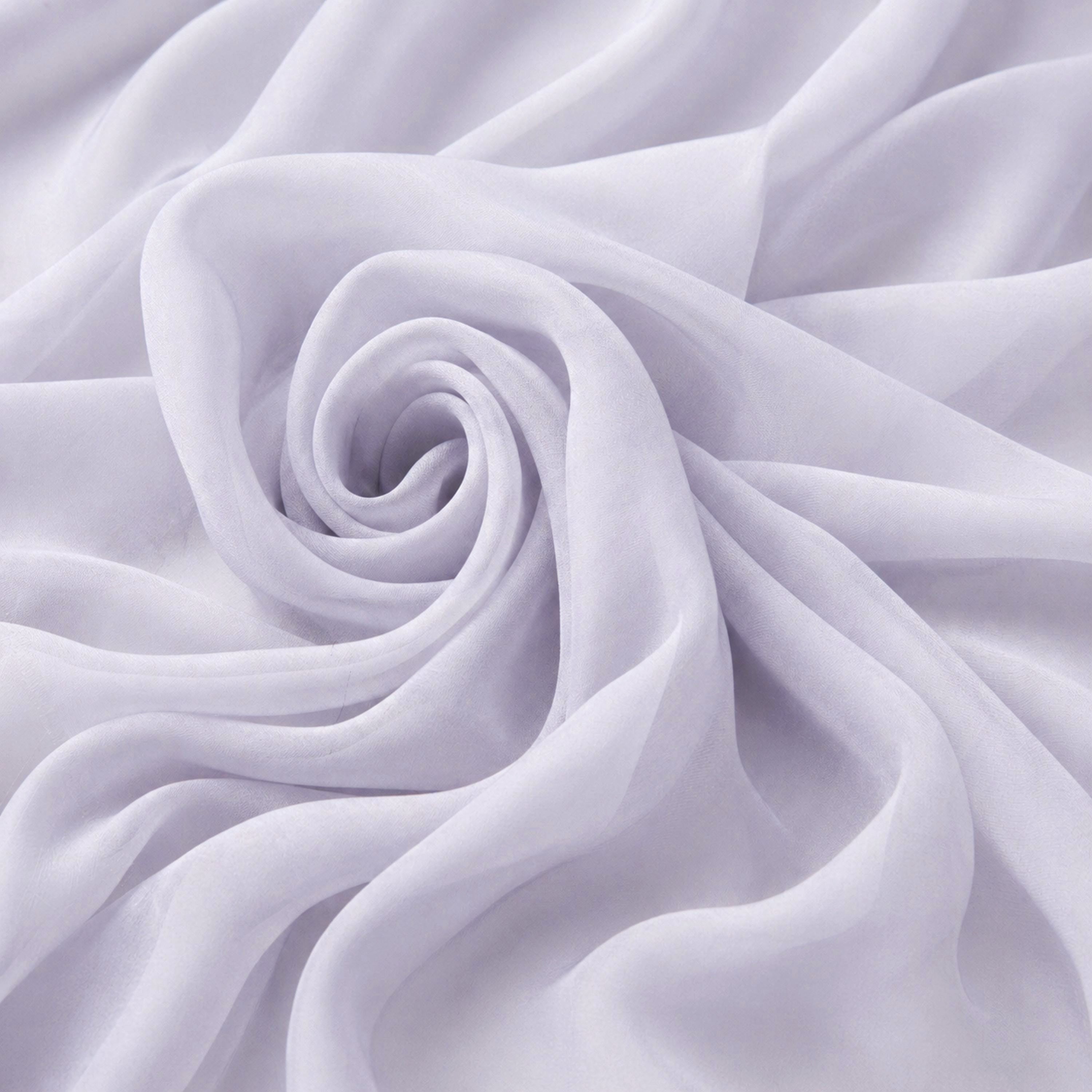 Gray Chiffon Fabric – Sheer Material for Veils & Decor