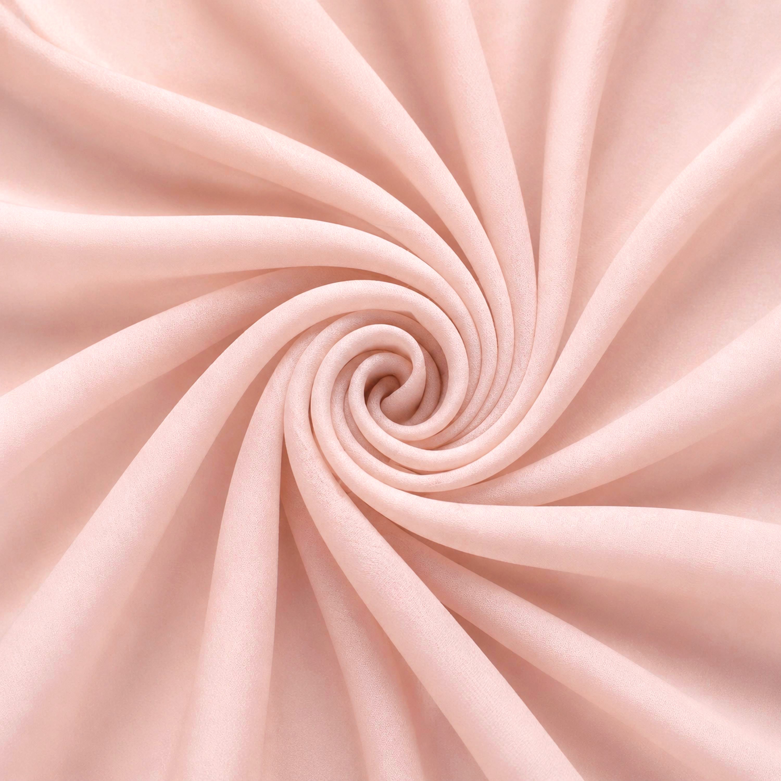 Beige Chiffon Fabric – Sheer Neutral Material for Dresses, Veils & Decor