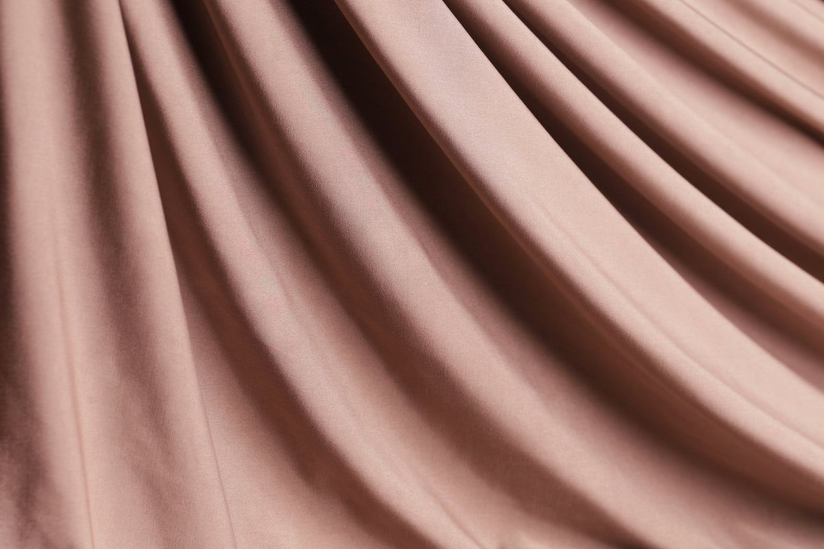 Champagne Venechia Stretch Knit – Matte Draping Fabric by the Yard