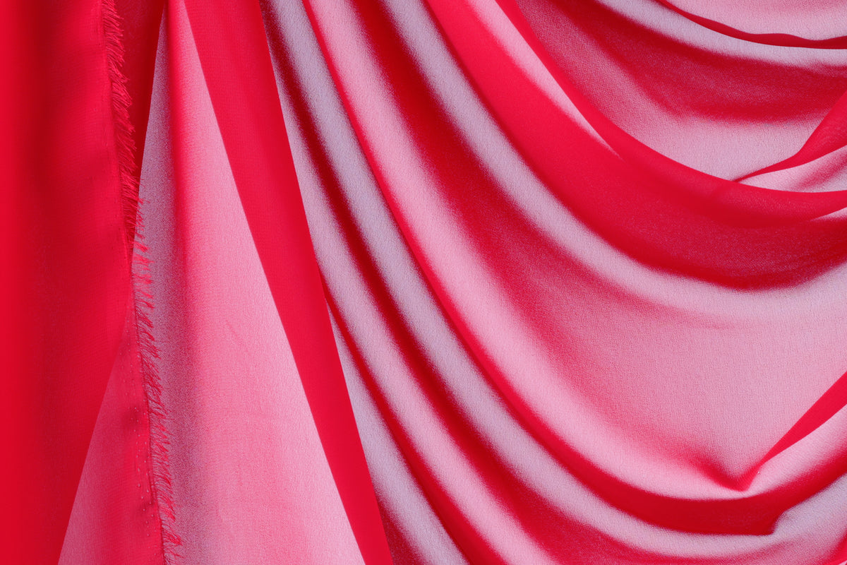 66 Colors Soft Matte Chiffon Fabric by the Yard – Hi-Multi Polyester Chiffon for Bridal Dresses, Robes, Decor