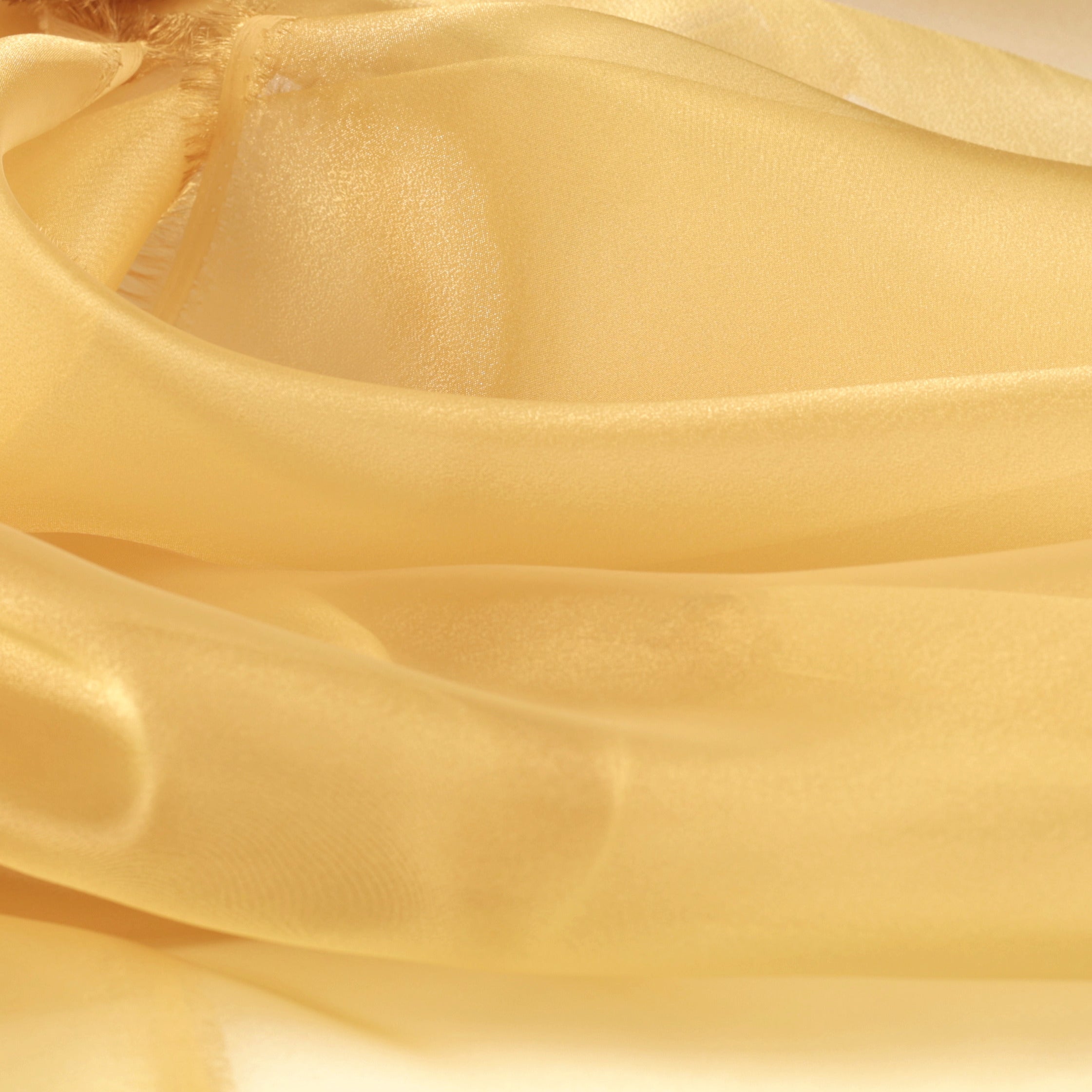 Yellow & Lime Crystal Organdy Fabric – Sheer Organza 58/60" Yardage