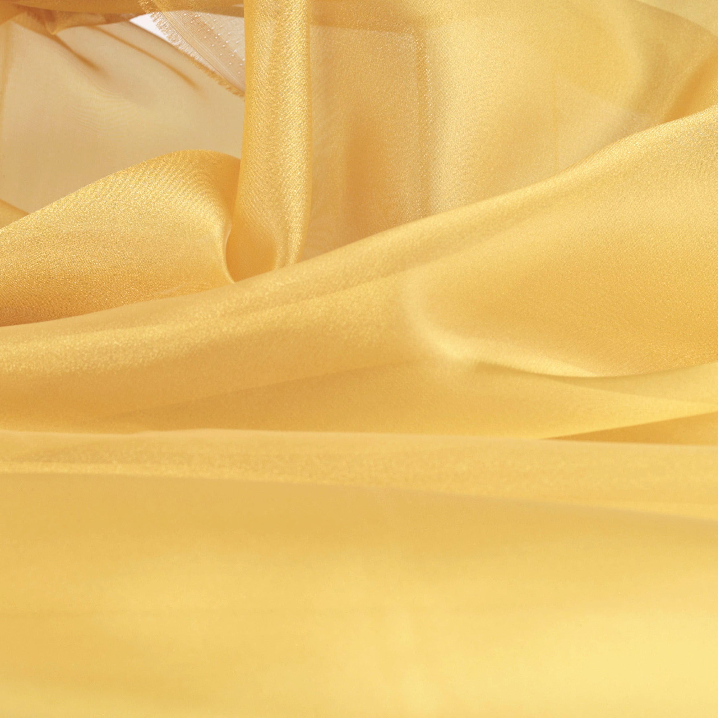 Yellow & Lime Crystal Organdy Fabric – Sheer Organza 58/60" Yardage